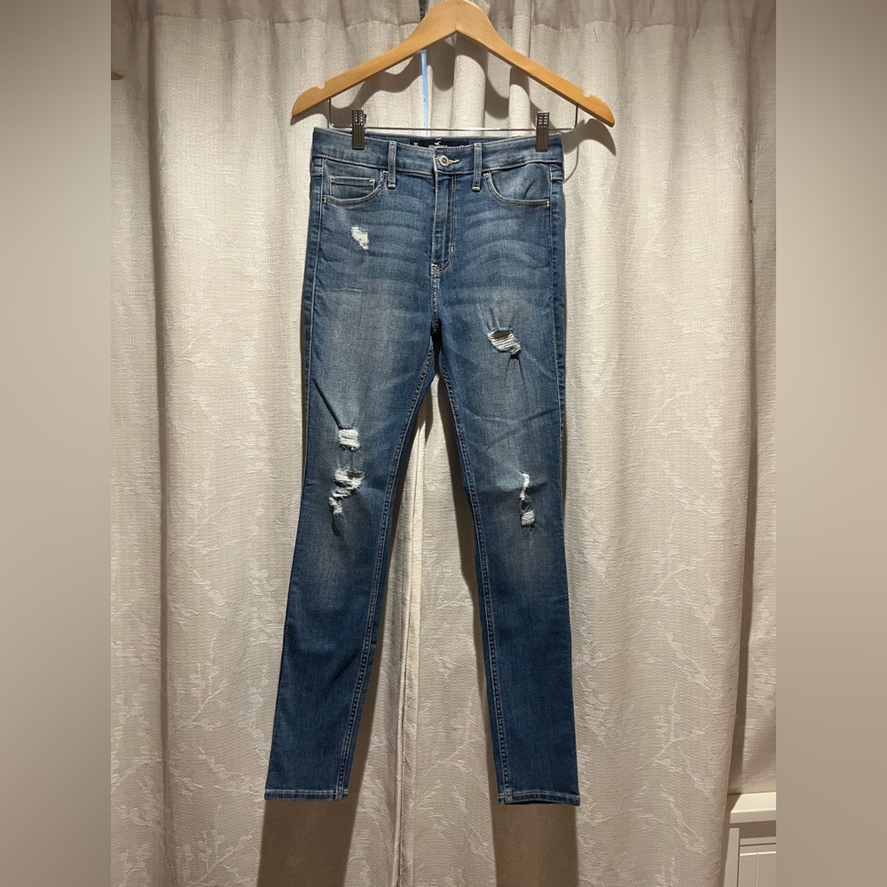 Hollister Médium/Dark Wash Skinny Jeans